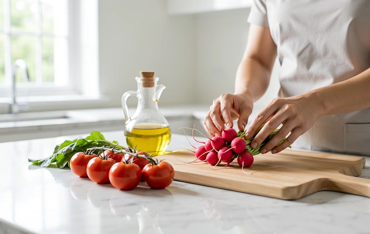 Focus sur les ingrédients frais